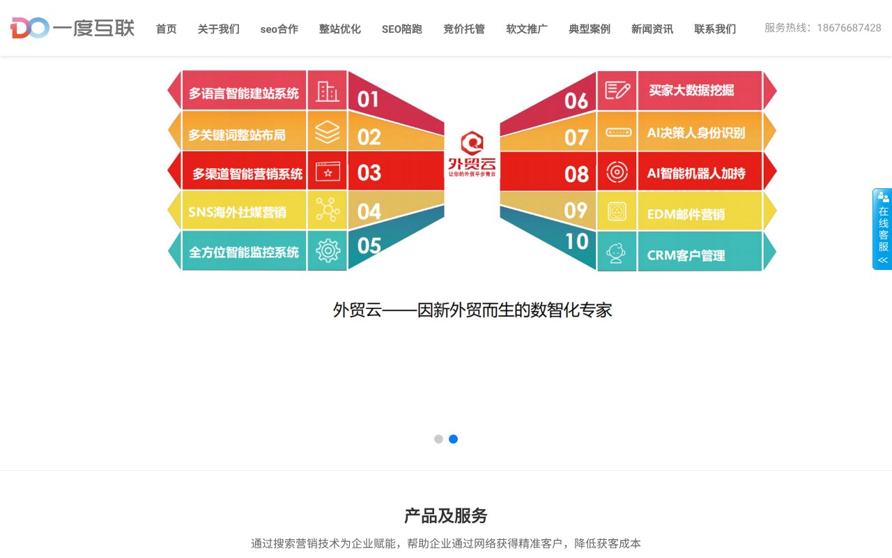 Screenshot of 1-du.cn
