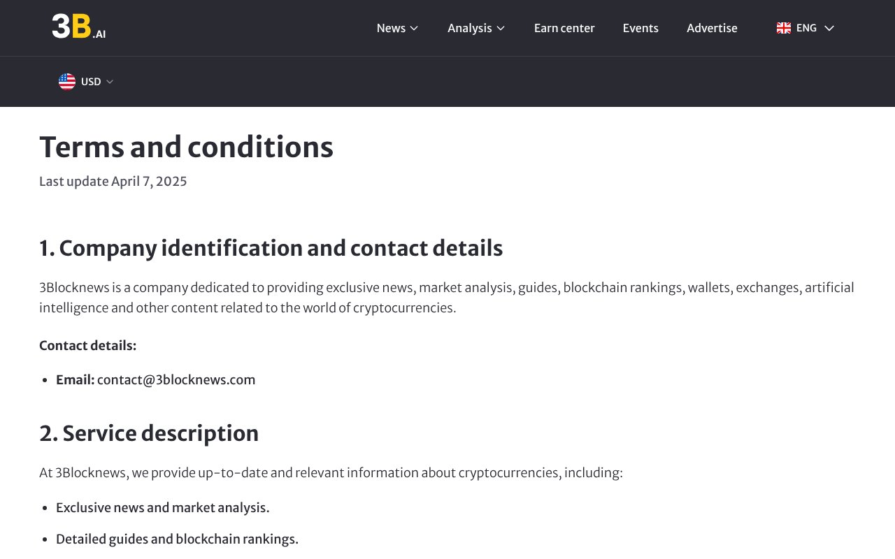 Screenshot of 3blocknews.com