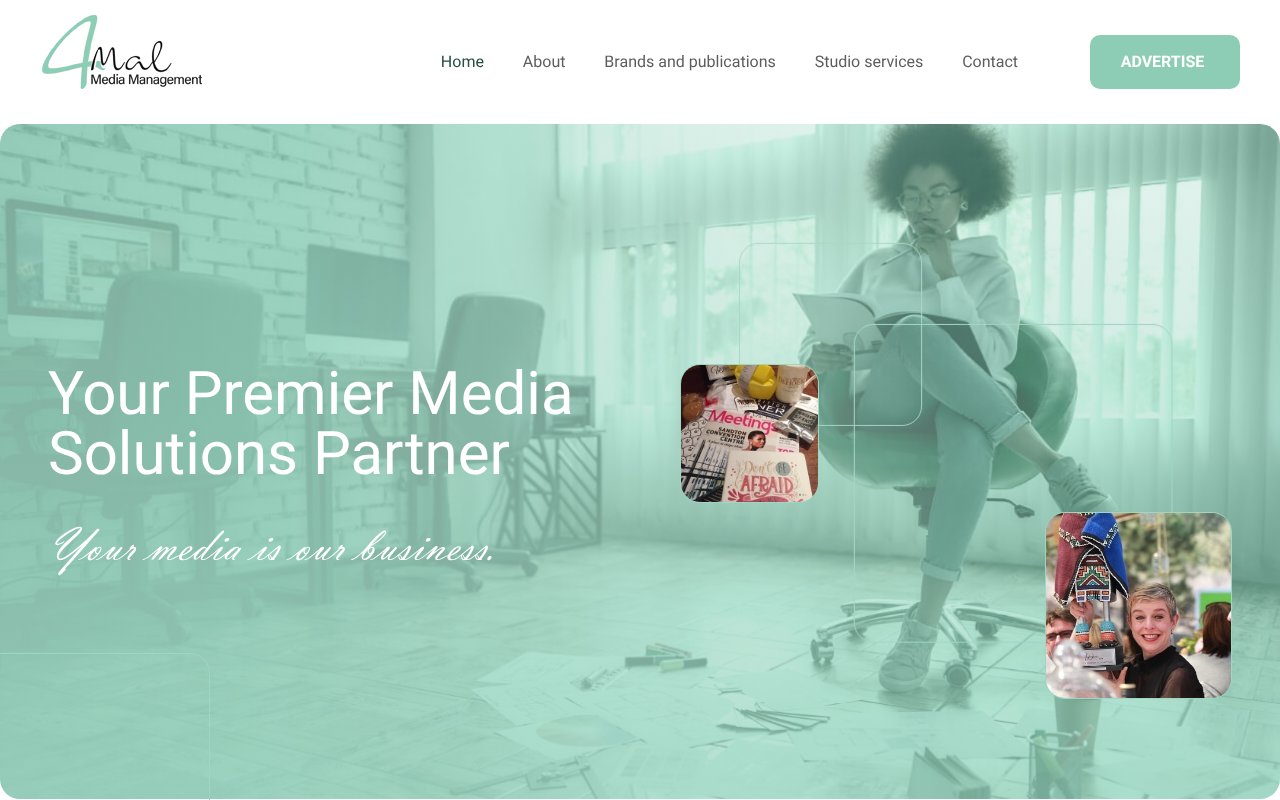 Screenshot of 4mal.co.za