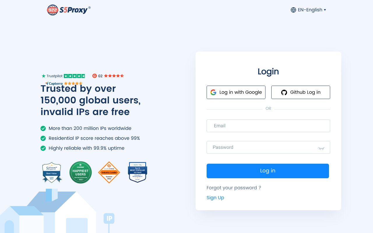 Screenshot of 922proxy.com