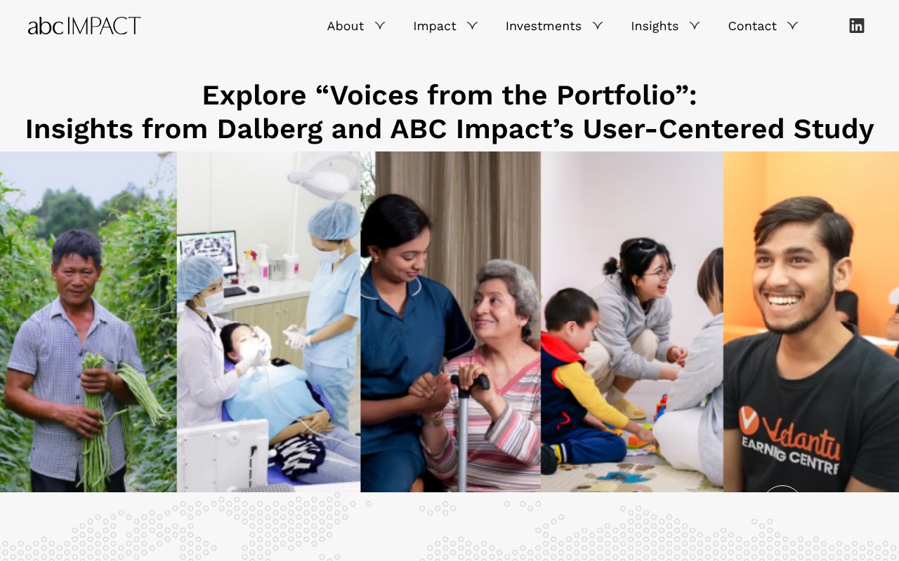 Screenshot of abcimpact.com.sg