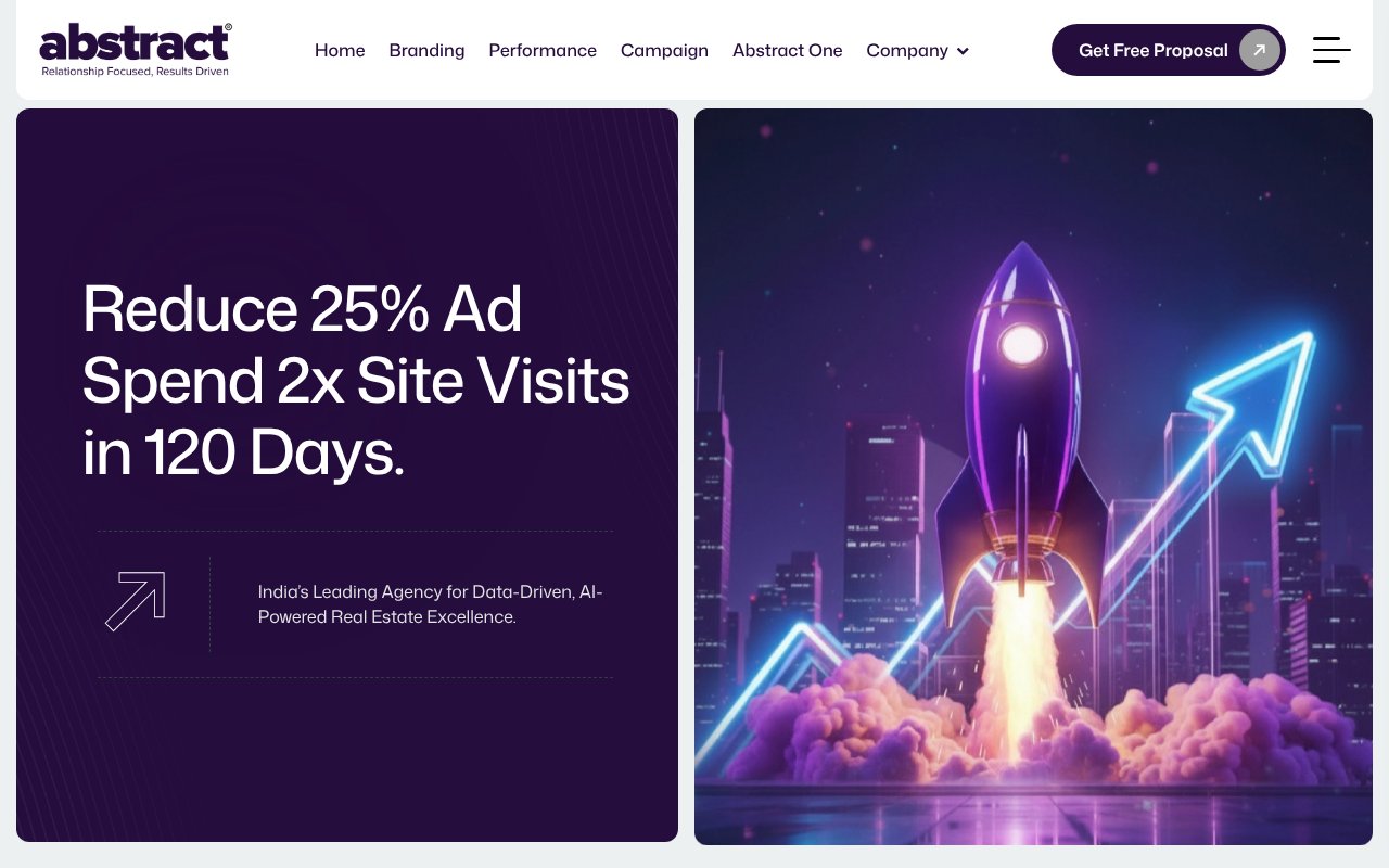 Screenshot of abstractdigitalworld.com