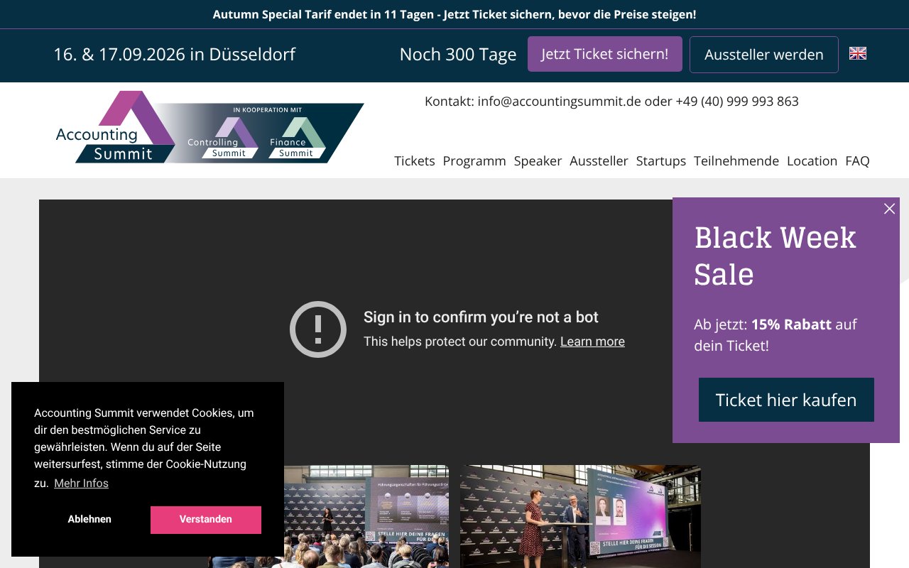 Screenshot of accountingsummit.de