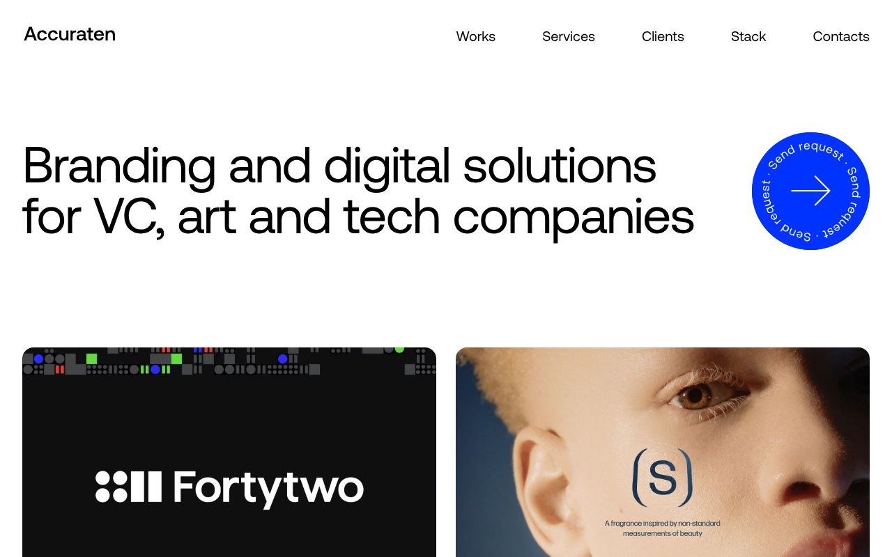 Screenshot of accuraten.com