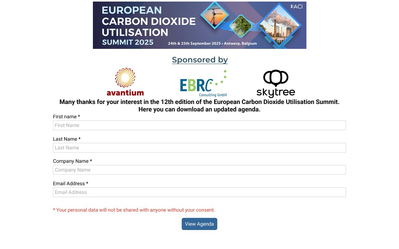 Screenshot of acieu.net