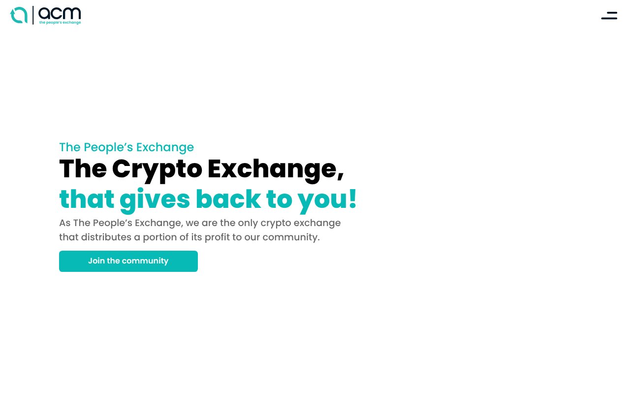 Screenshot of acm-finance.com