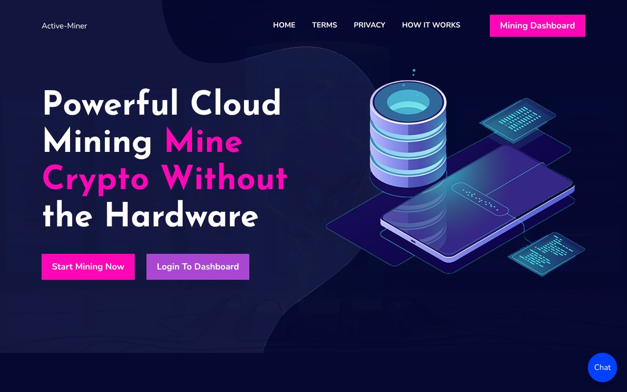 Screenshot of Active Miner