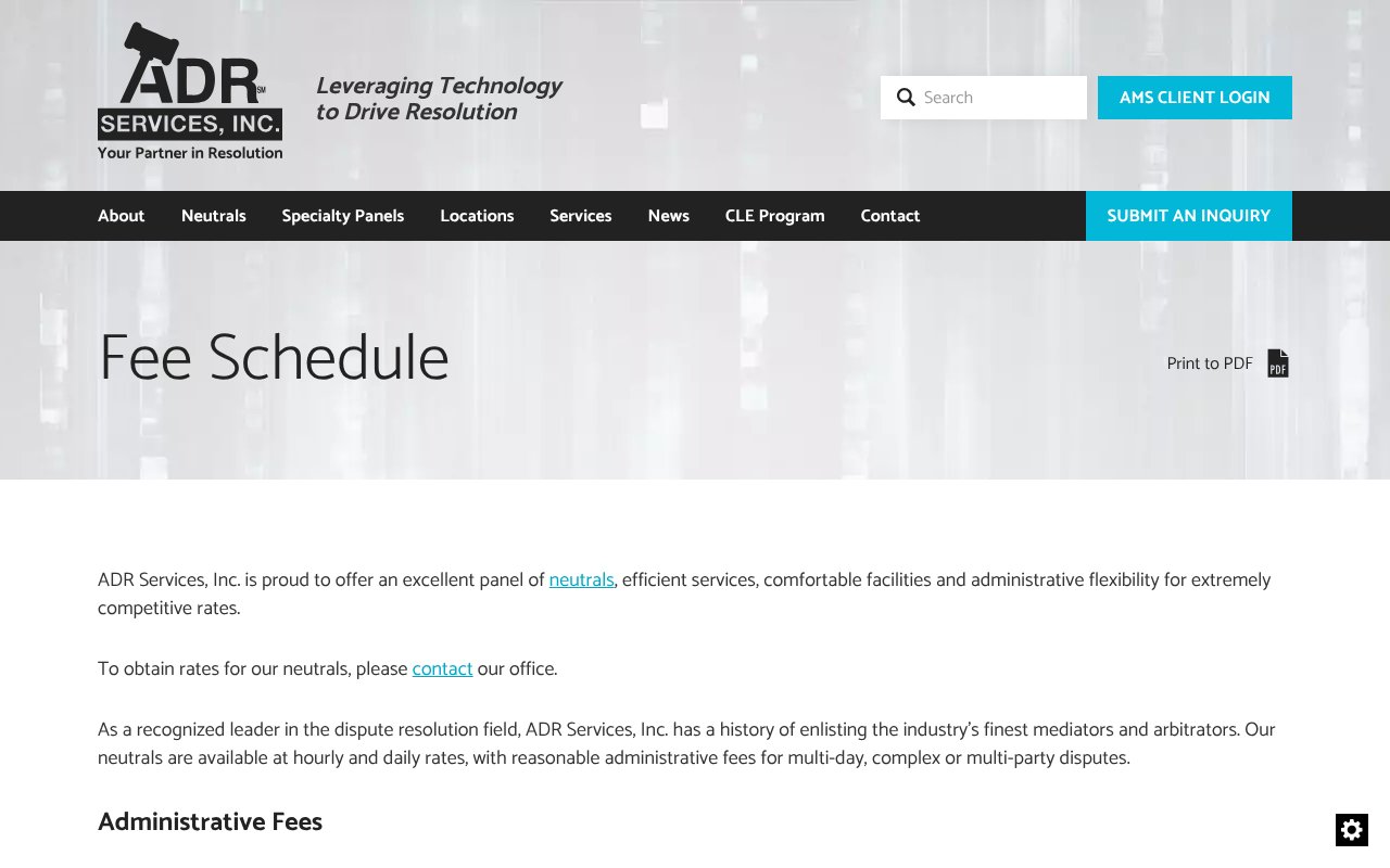 Screenshot of adrservices.com