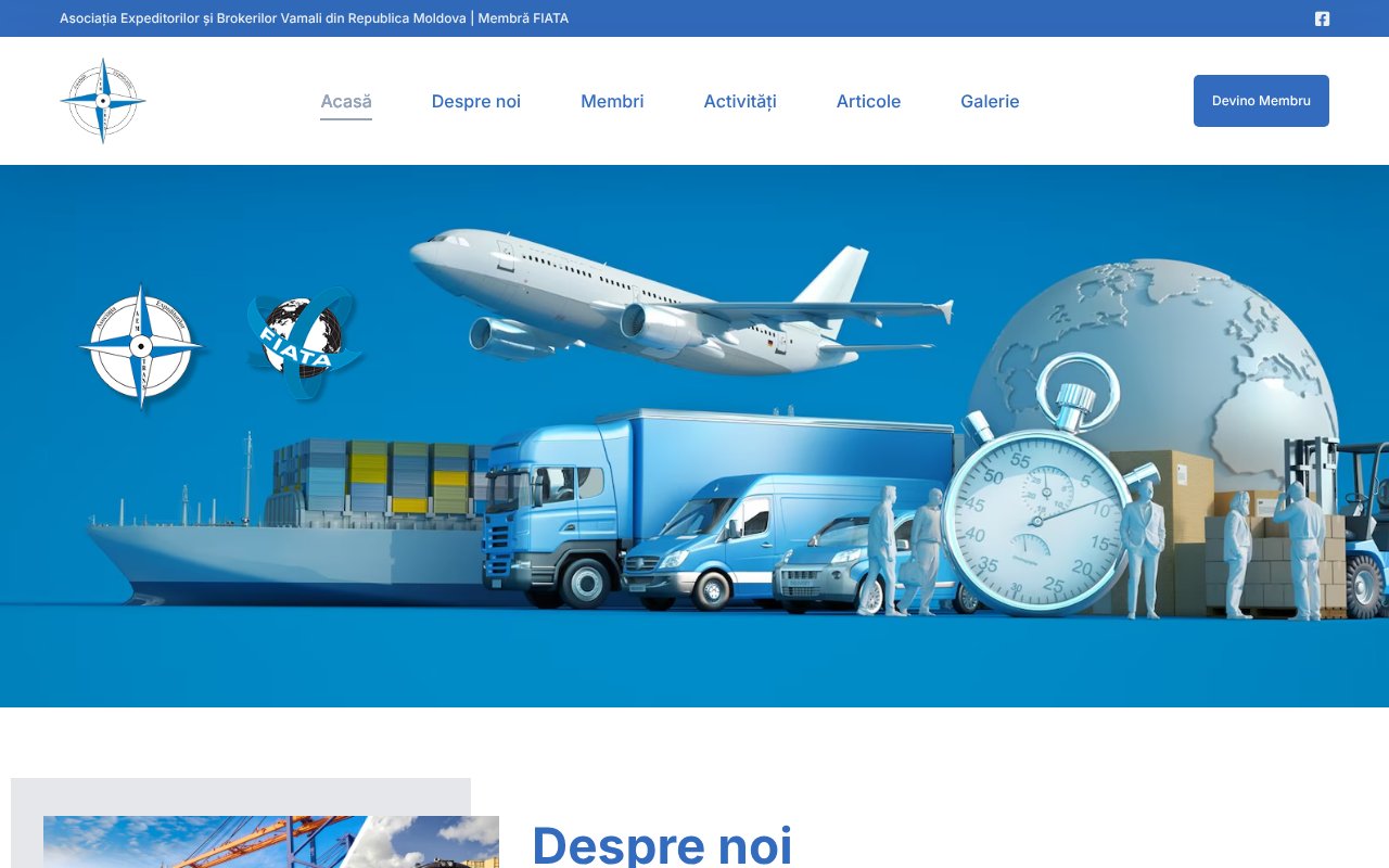 Screenshot of aemtrans.md