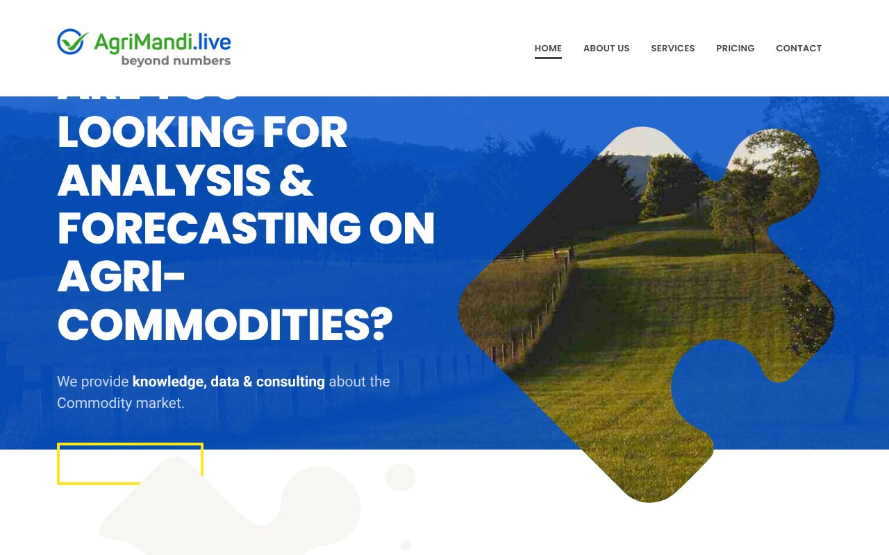 Screenshot of agrimandi.live