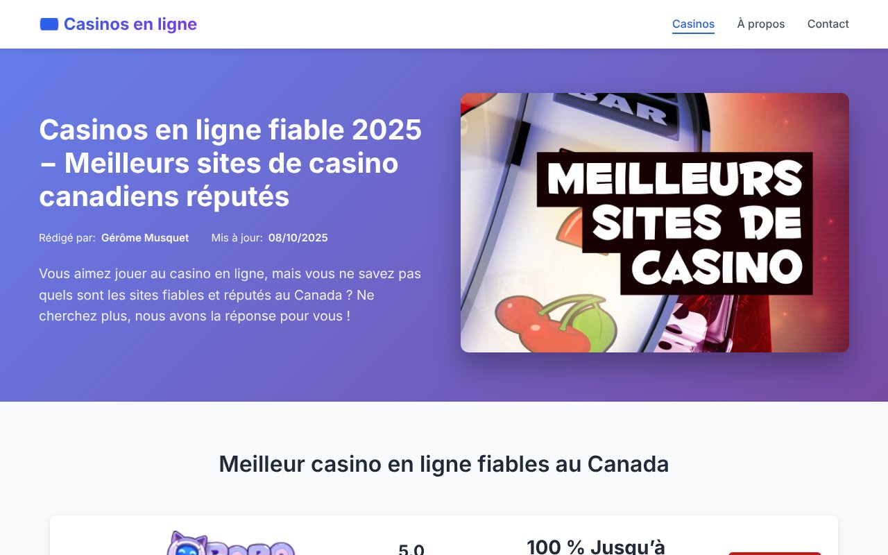 Screenshot of aideabusaines.ca