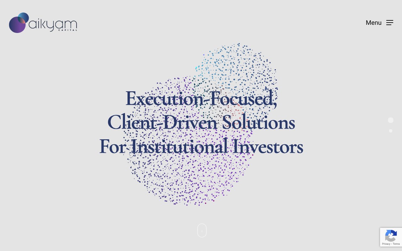 Screenshot of aikyamcap.com