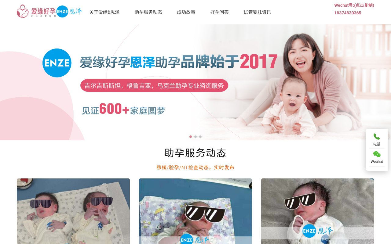 Screenshot of ailovebaby.net