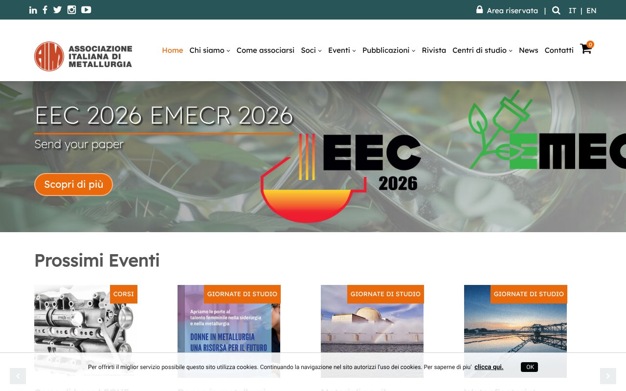 Screenshot of aimnet.it