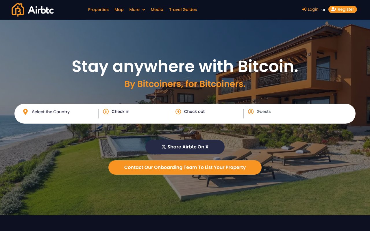 Screenshot of airbtc.online