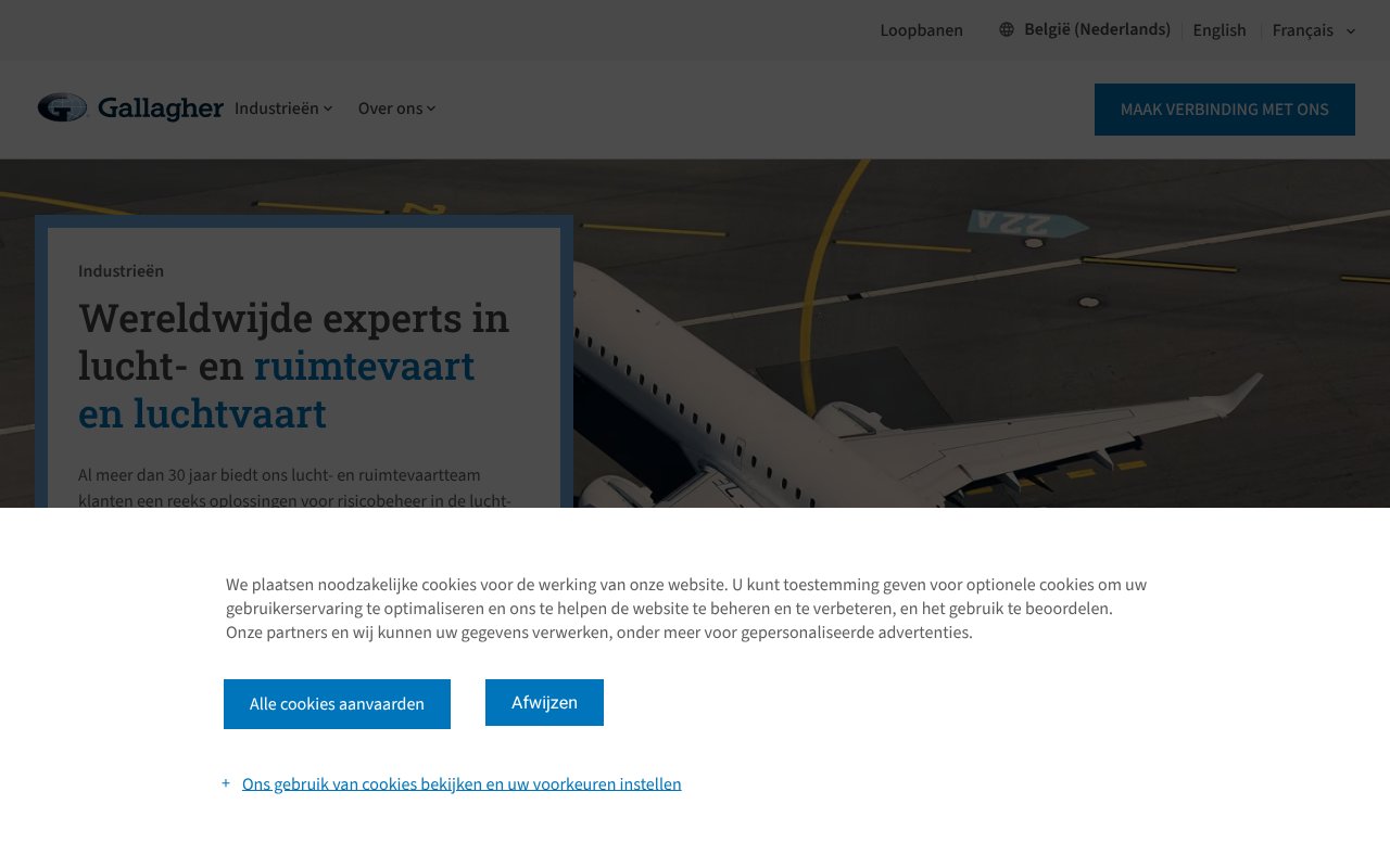 Screenshot of ajg.com