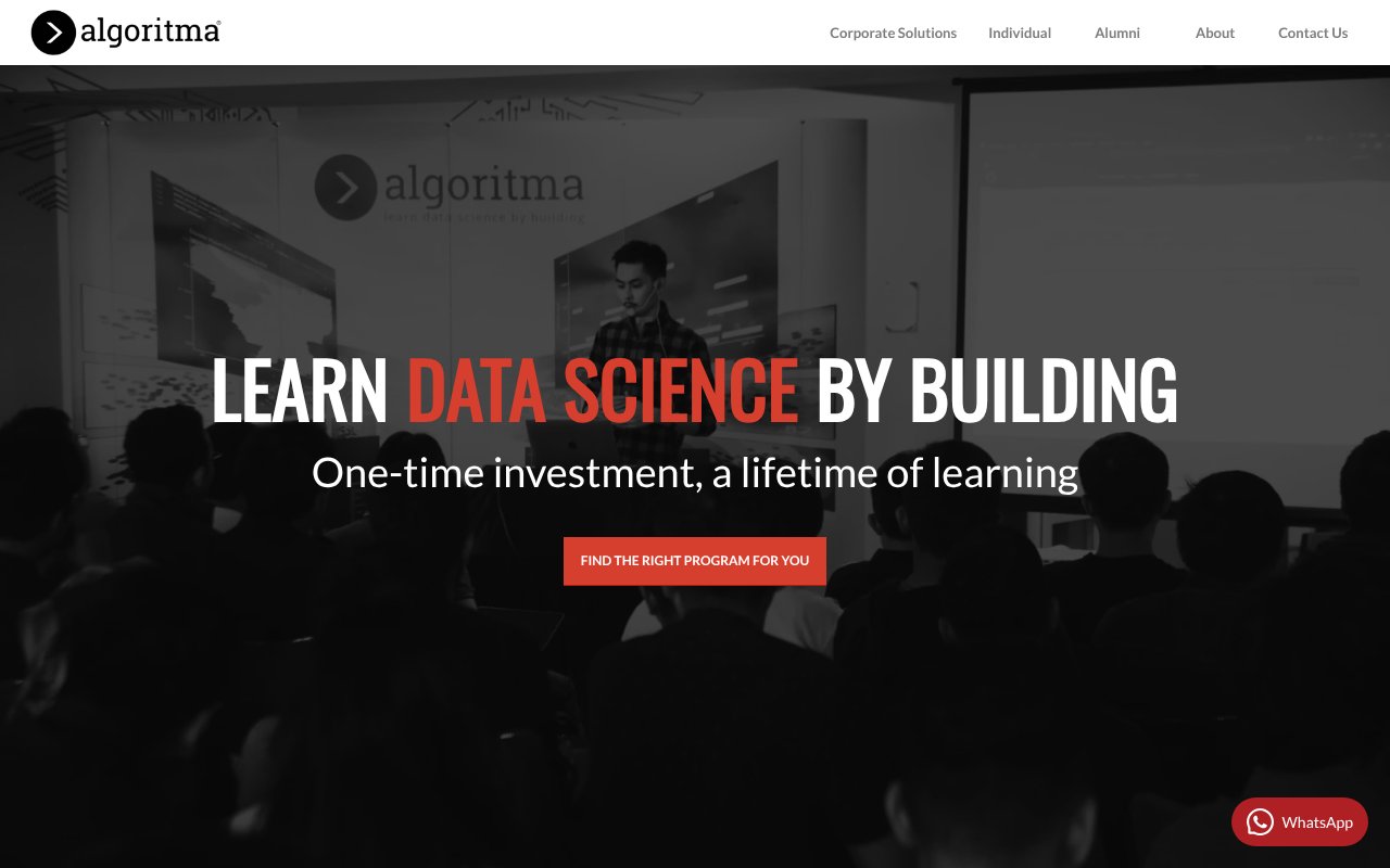 Screenshot of algorit.ma