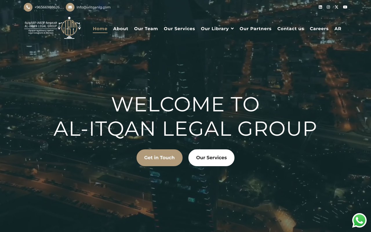 Screenshot of alitqanlg.com