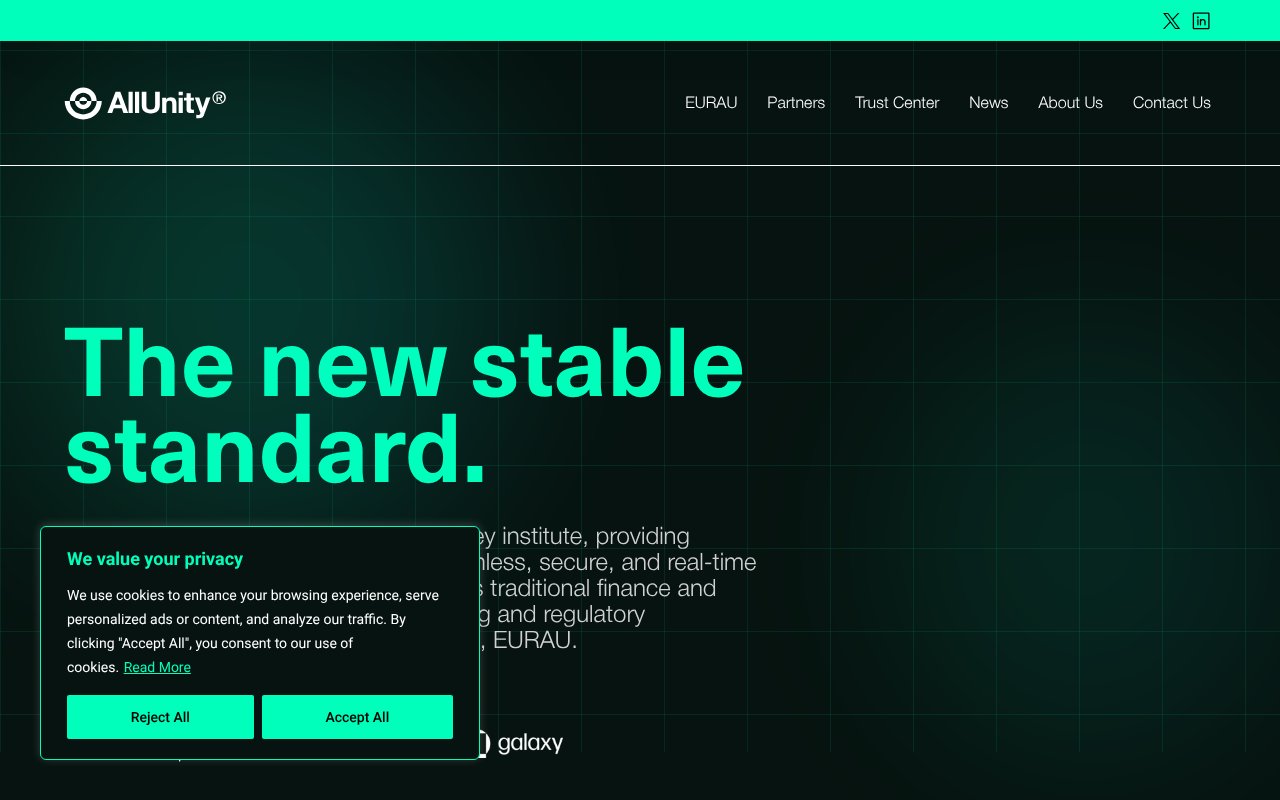 Screenshot of allunity.com