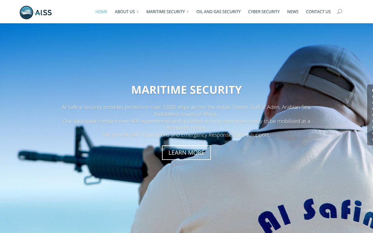 Screenshot of alsafinasecurity.com