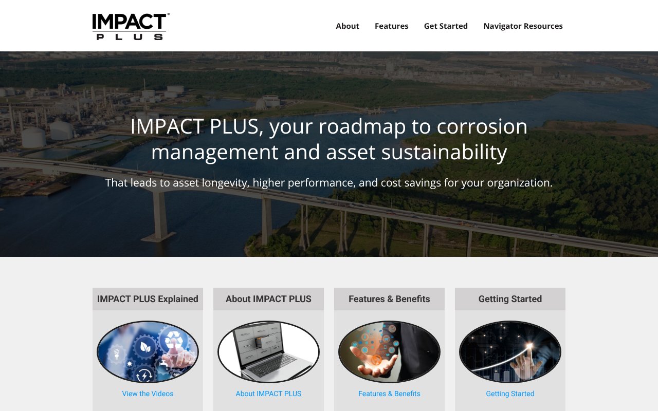 Screenshot of ampp-impact.org