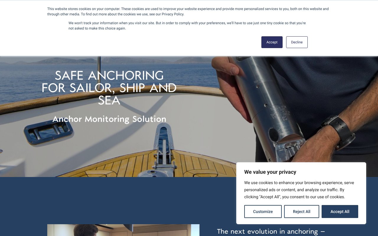 Screenshot of anchorguardian.com