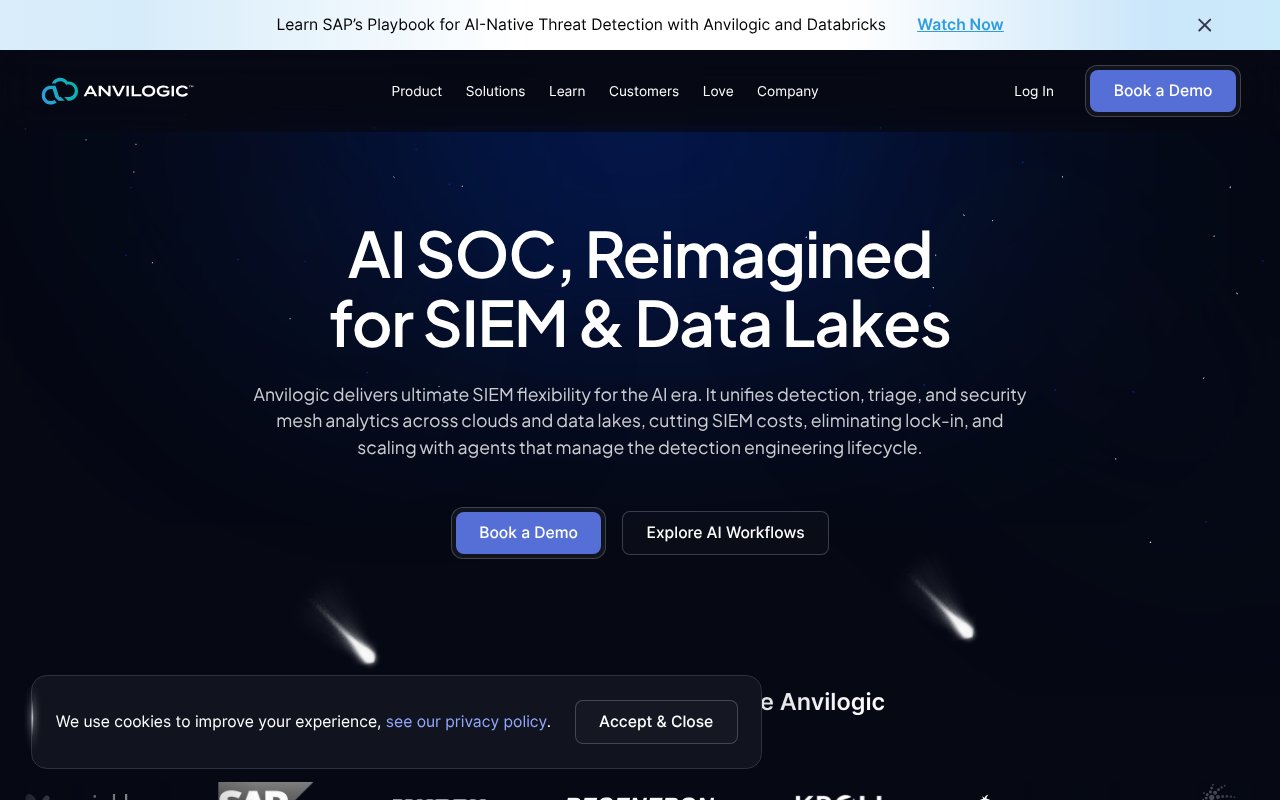 Screenshot of anvilogic.com
