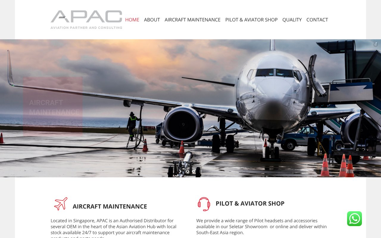 Screenshot of apacasia.com