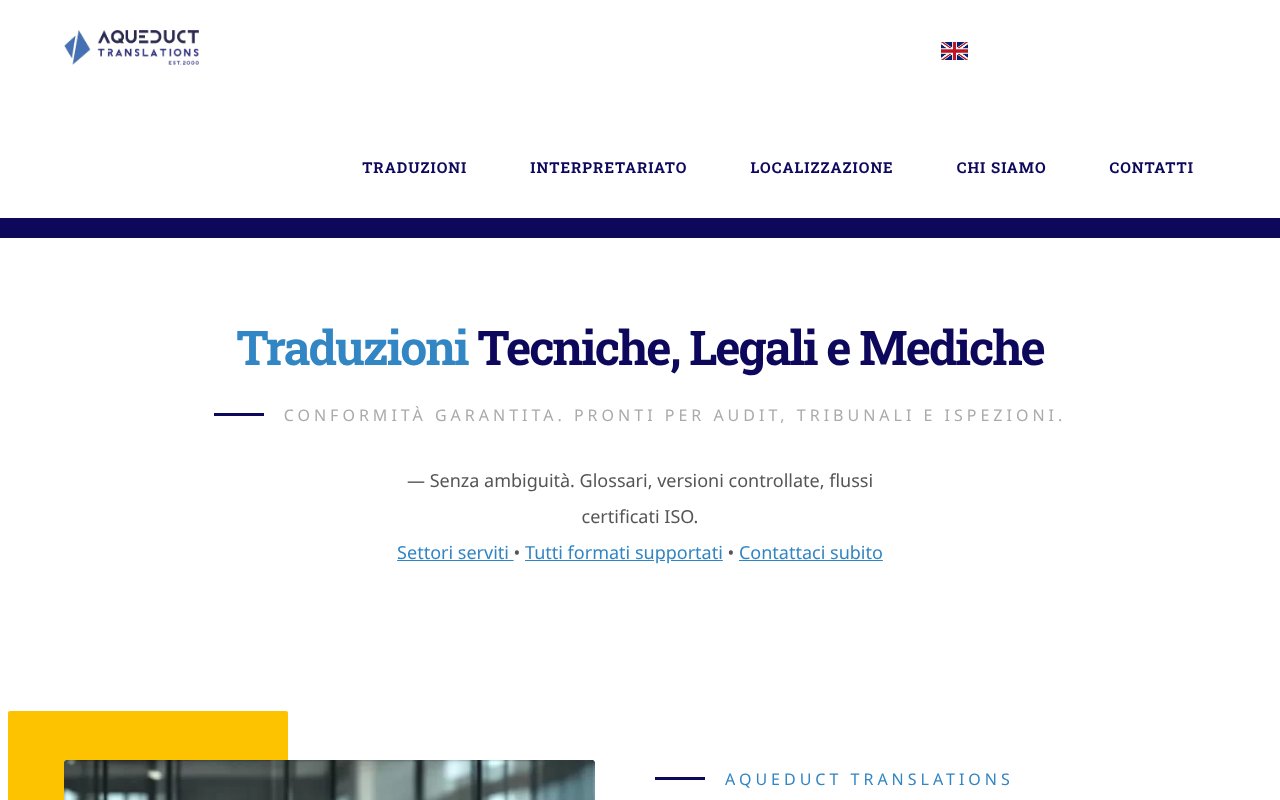 Screenshot of aqueduct-translations.it