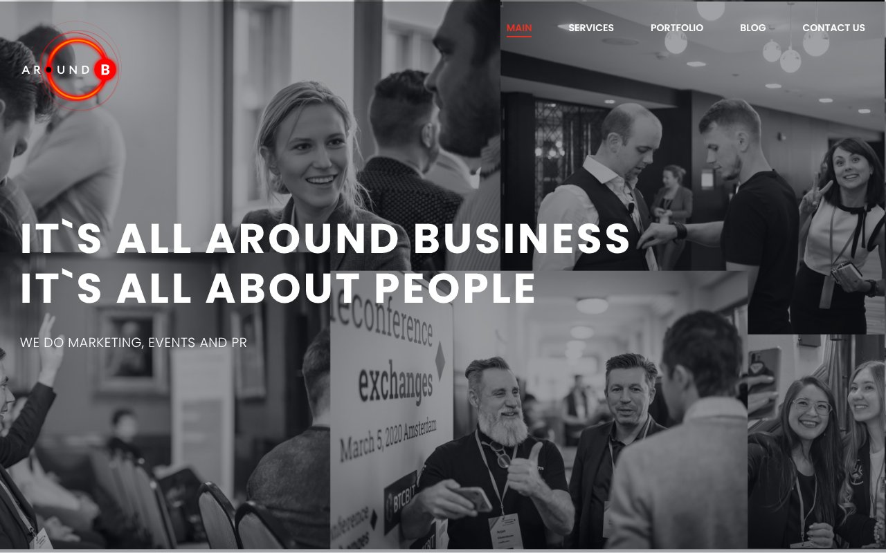 Screenshot of aroundb.com