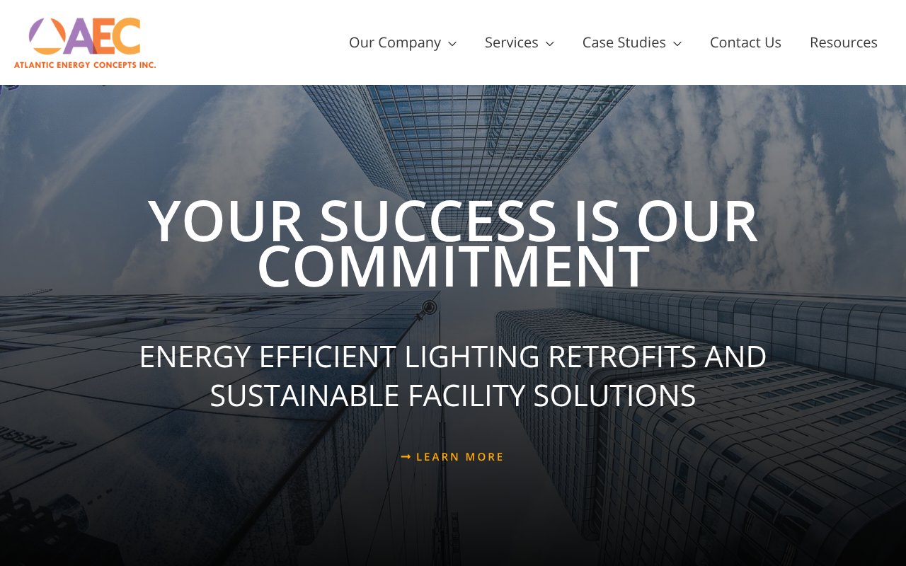 Screenshot of atlanticenergyconcepts.com