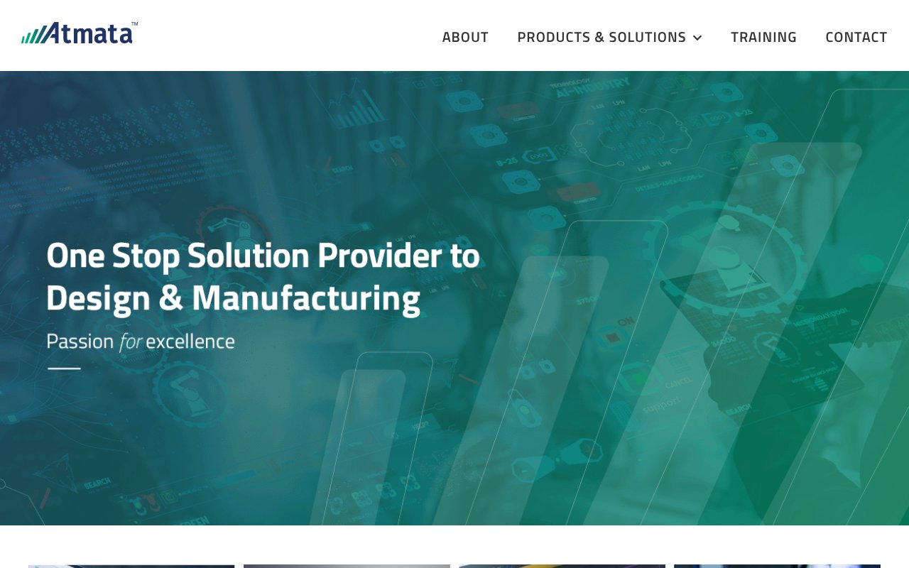 Screenshot of atmata.sa