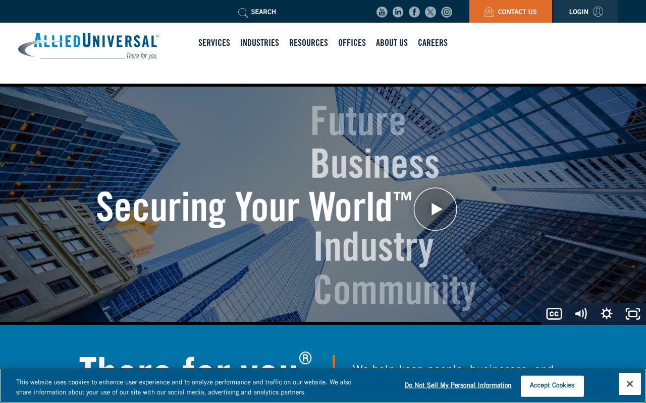 Screenshot of aus.com