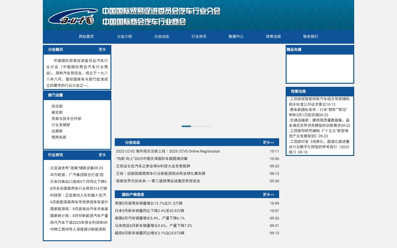Screenshot of auto-ccpit.org