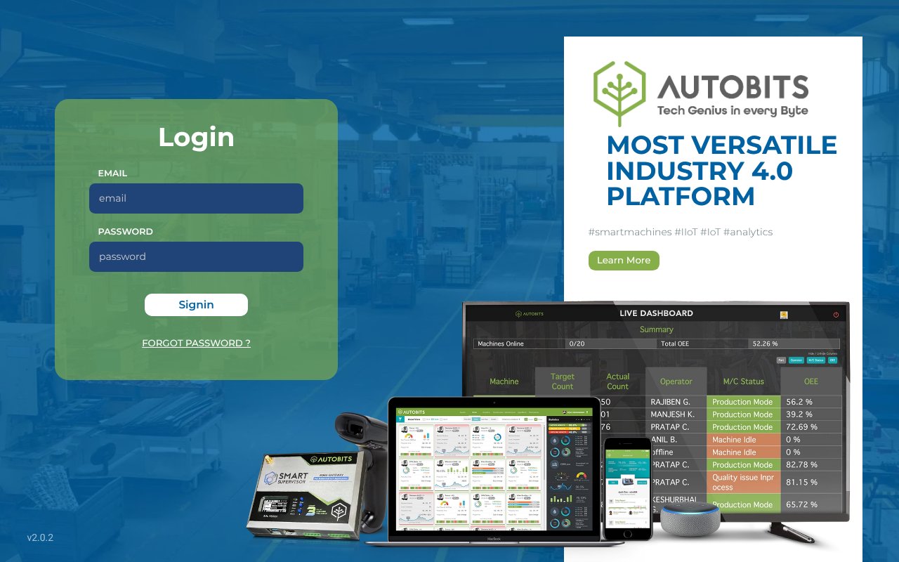 Screenshot of autobits.app