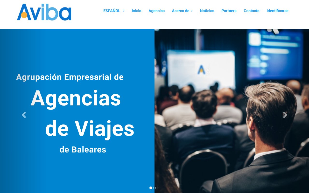 Screenshot of aviba.es