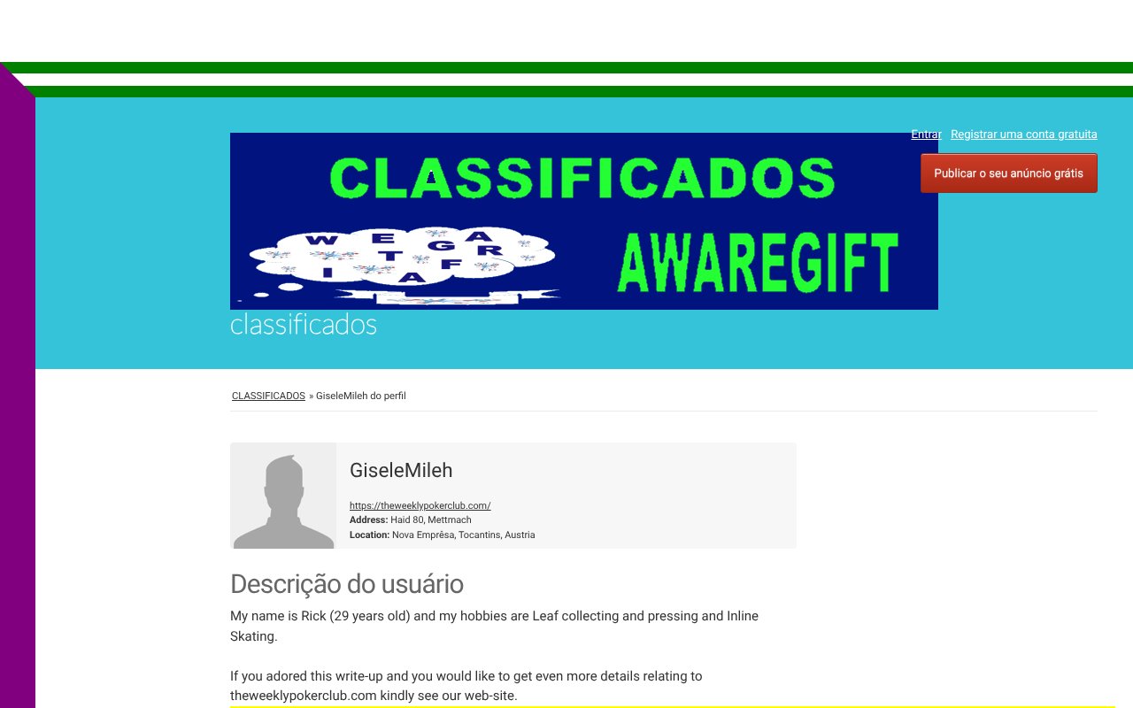 Screenshot of awaregift.com