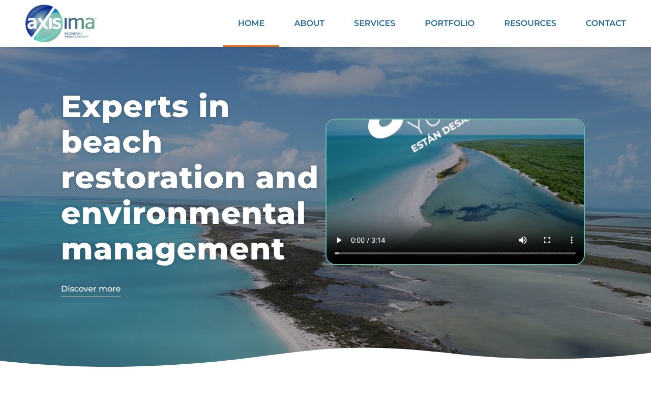 Screenshot of axisima.com