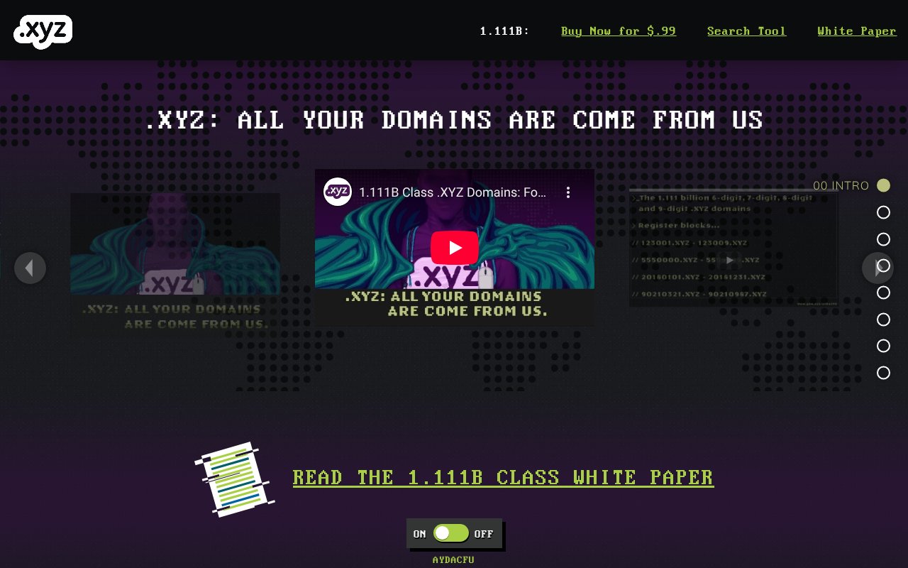 Screenshot of aydacfu.xyz