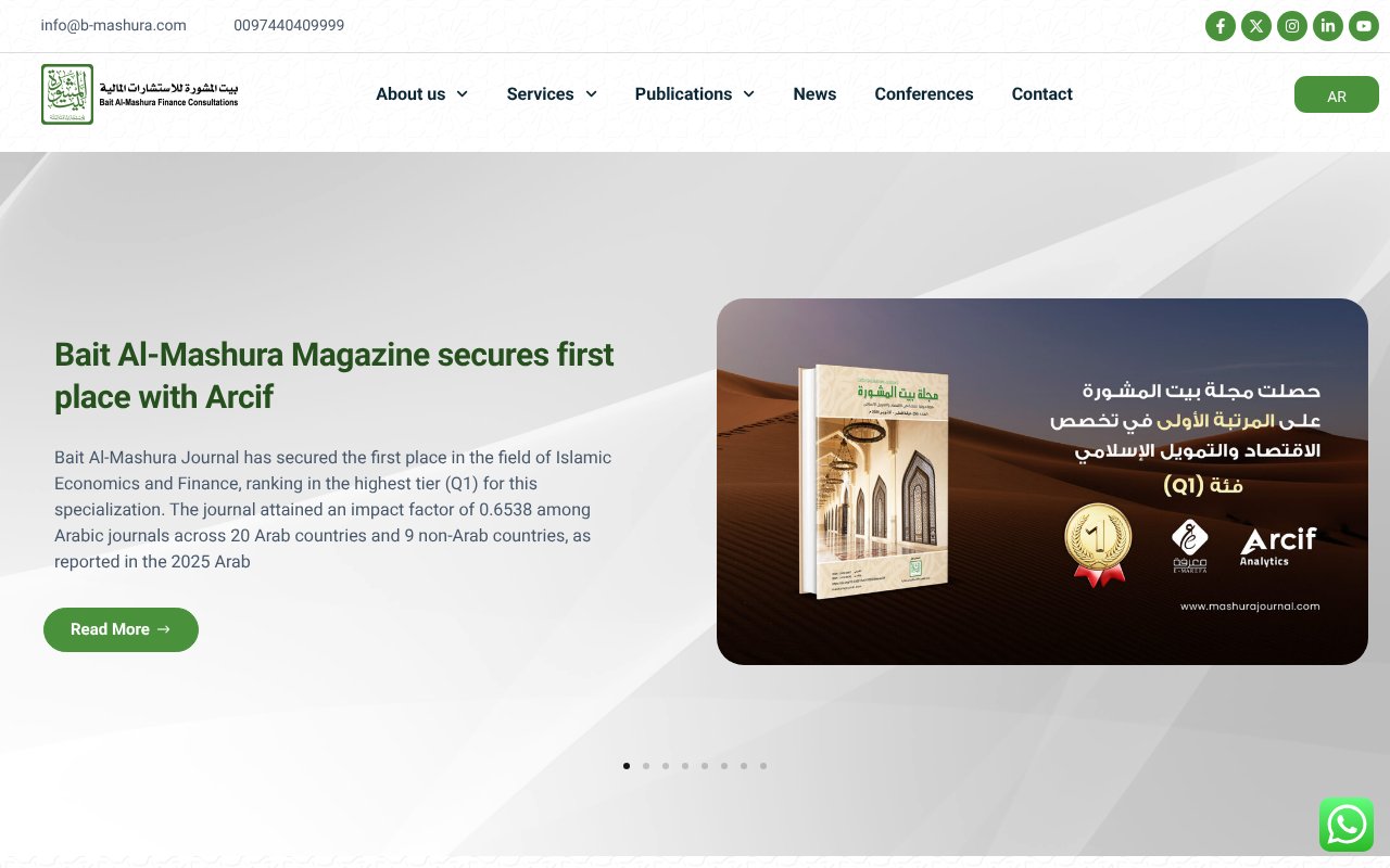 Screenshot of b-mashura.com