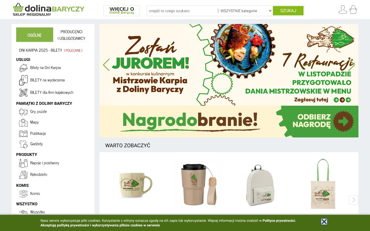 Screenshot of barycz.pl