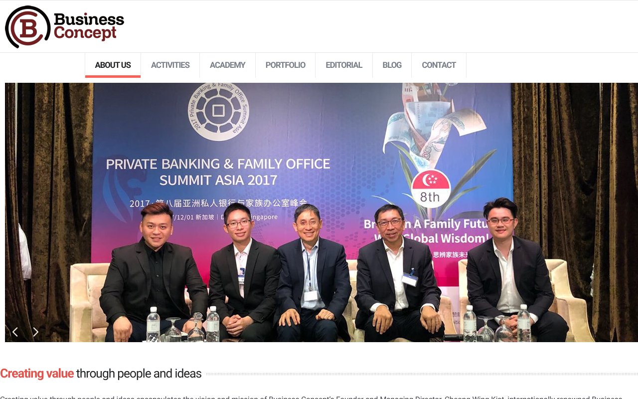 Screenshot of bc.com.sg