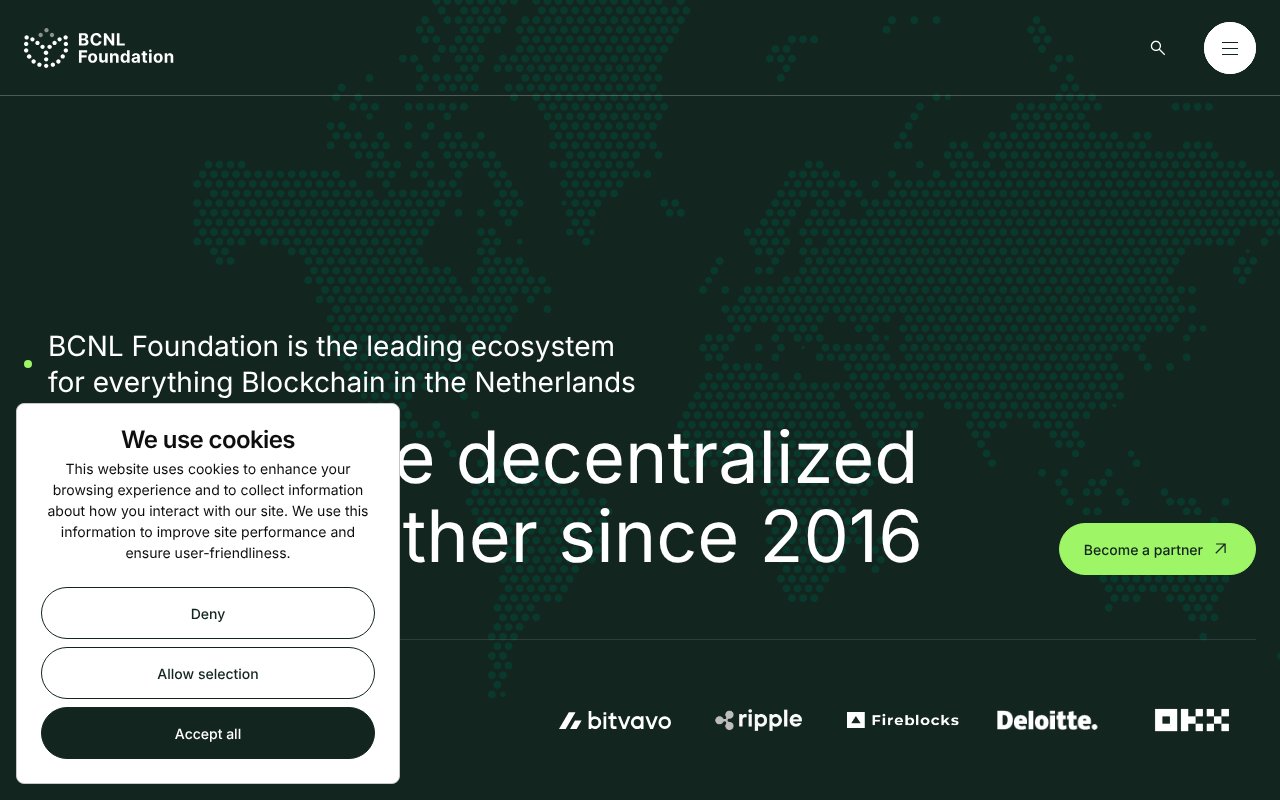 Screenshot of bcnl.foundation