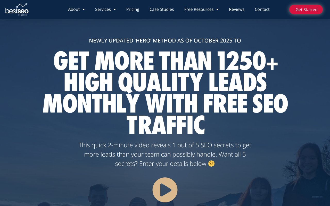 Screenshot of bestseo.sg