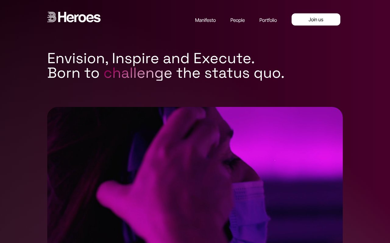 Screenshot of bheroes.it