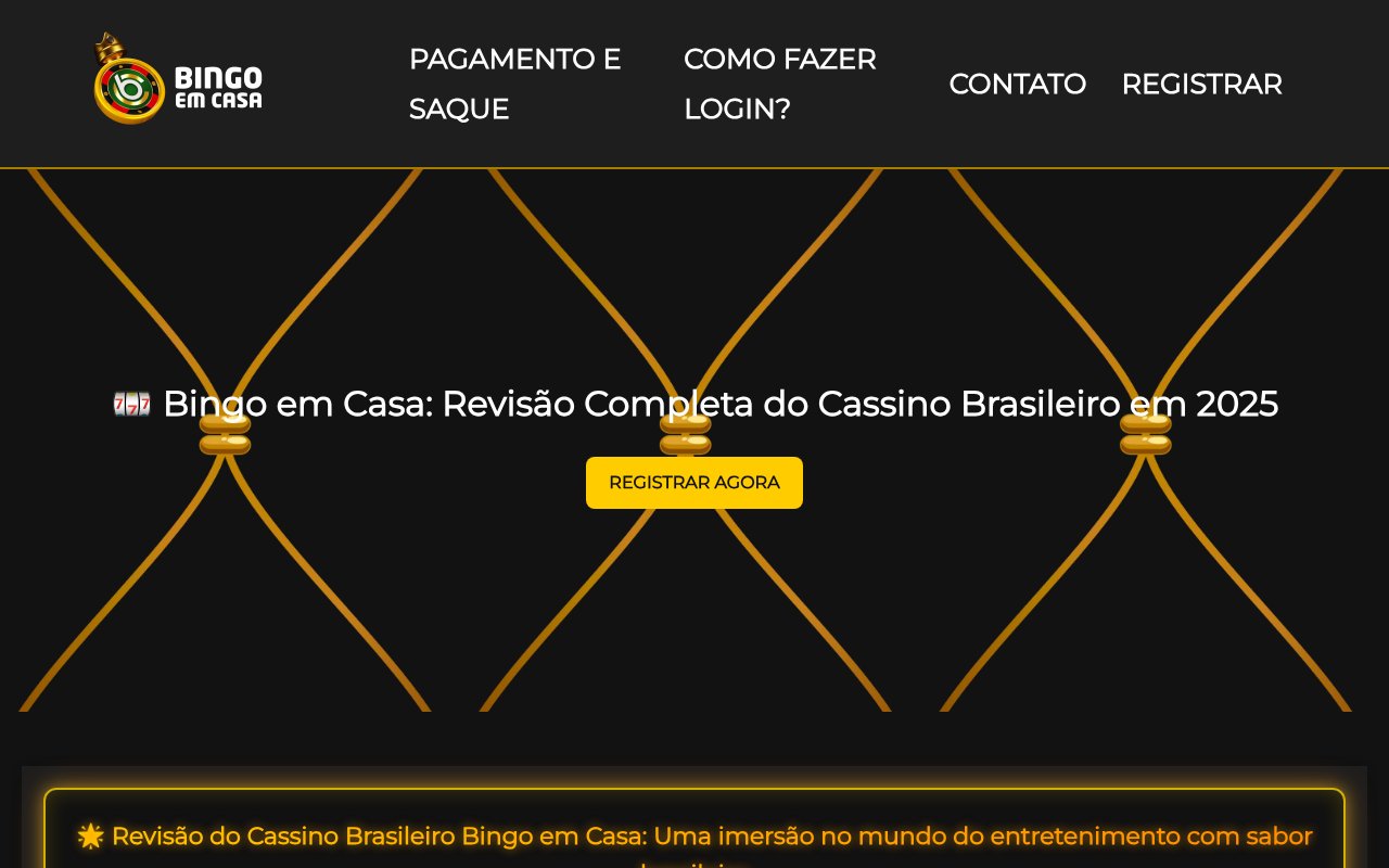 Screenshot of bingoemcasaonline.app