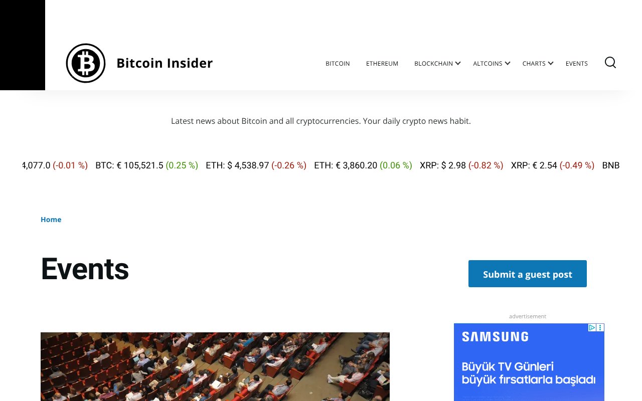 Screenshot of bitcoininsider.org