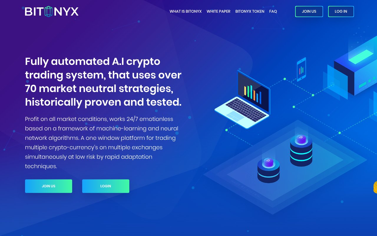 Screenshot of bitonyx.io