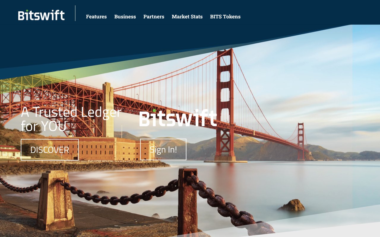 Screenshot of bitswift.tech