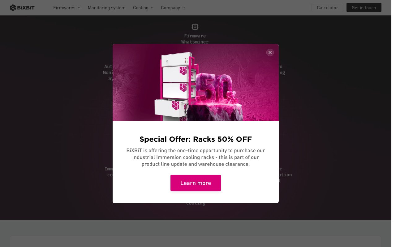 Screenshot of bixbit.io